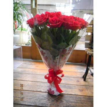 赤バラ30本の花束
